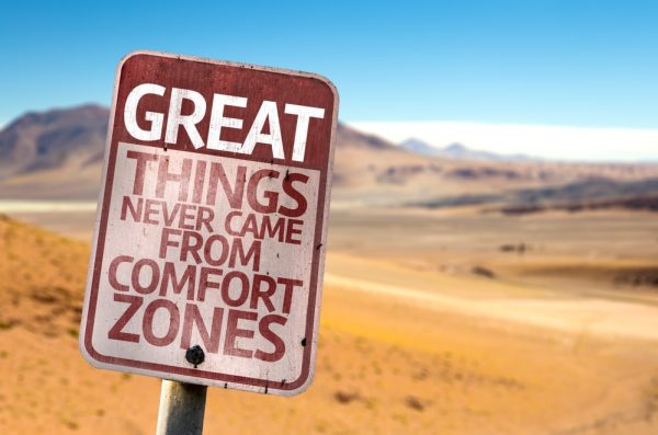 moving out of comfort zones